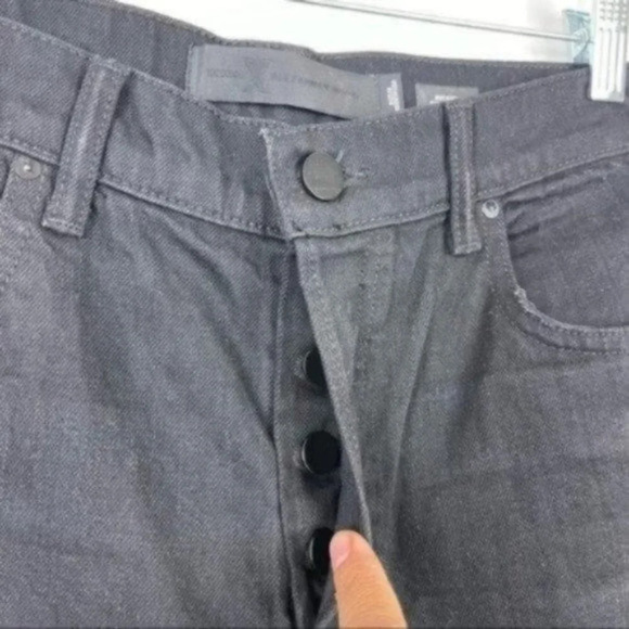 NEW Denim x Alexander Wang 003 Faded Black Button Fly Boy Fit Jeans Size 28 - Picture 6 of 12